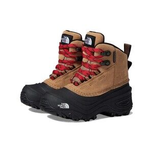 The North Face Youth Chilkat Lace II Winter Boot 10 Toddler Brown Waterproof NIB